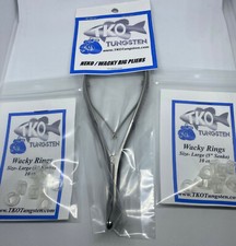   * Wacky rig / Neko Kit with O ring expander Install Pliers 2 packs of rings.*