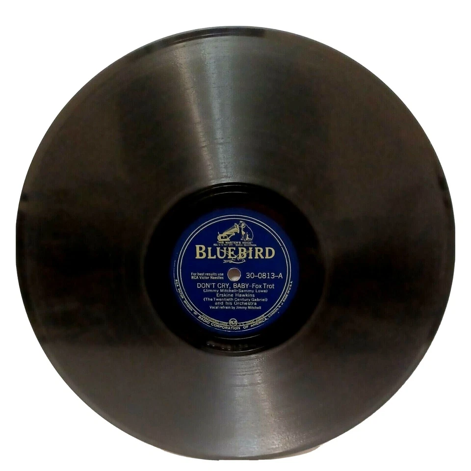 Erskine Hawkins - Bear-Mash Blues / Baby Don't Cry RCA Bluebird 30-0813 V+ Foto 3 de 4