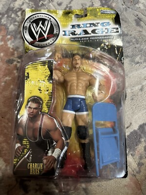 WWE CHARLIE HAAS JAKKS WRESTLING ACTION FIGURE RUTHLESS AGGRESSION SERIES 10.5
