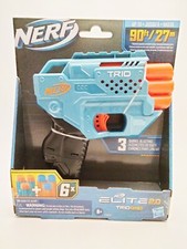 NERF Elite 2.0 Trio TD-3 Blaster, 6 Official Nerf Darts.