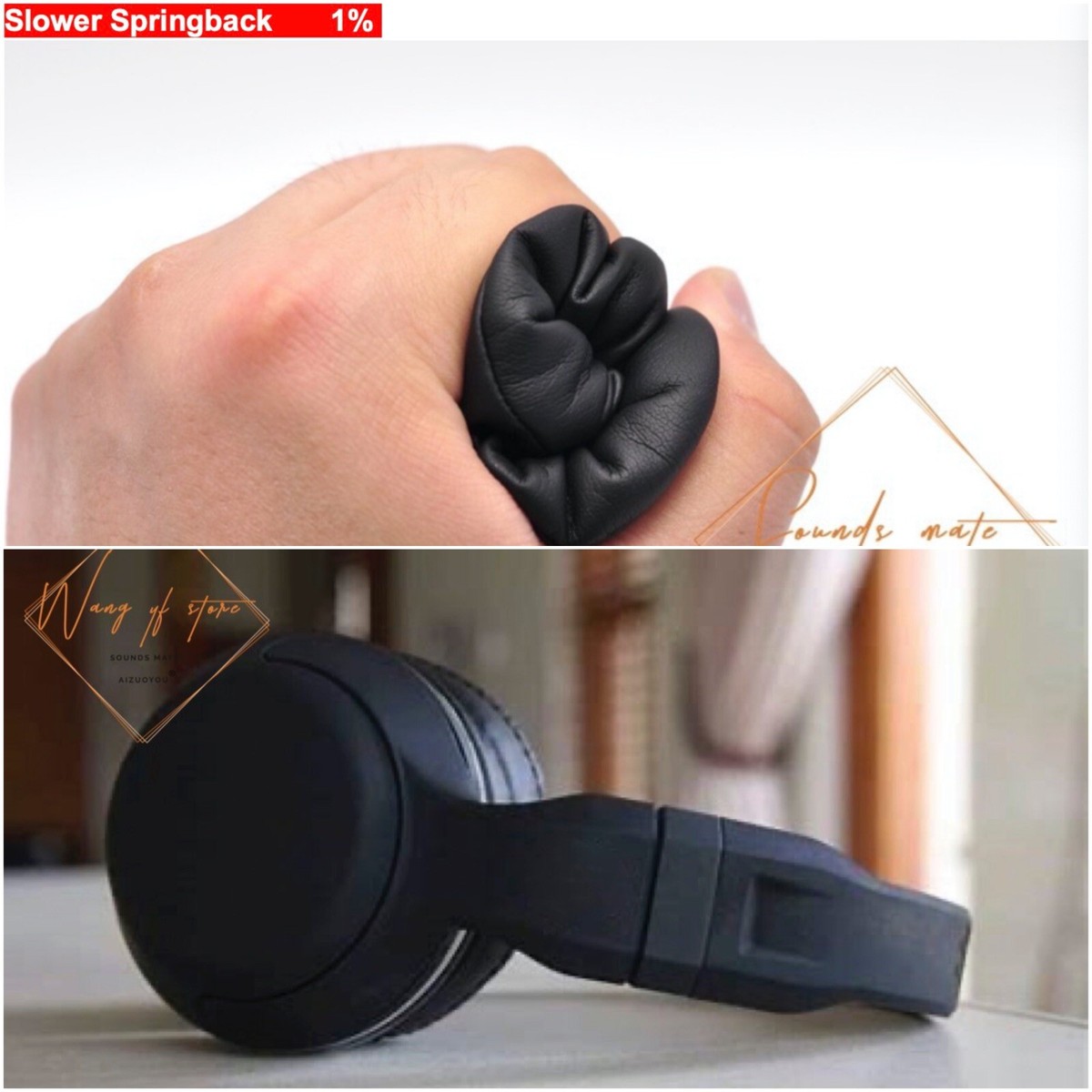 Super Thick Soft Memory Foam Ear Pads Cushion For Skullcandy Hesh  Headphones