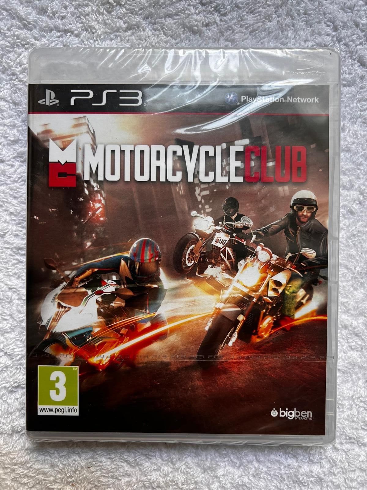 Motorcycle Club Sony PS3 New Sealed Region Free