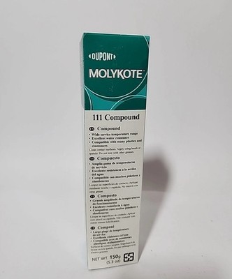 Molykote DOW 111 Lubricant & Sealant, 5.3 oz. Tube L11150