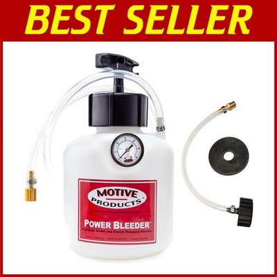 Pressurized Brake Fluid System - Easy One-Person Operation