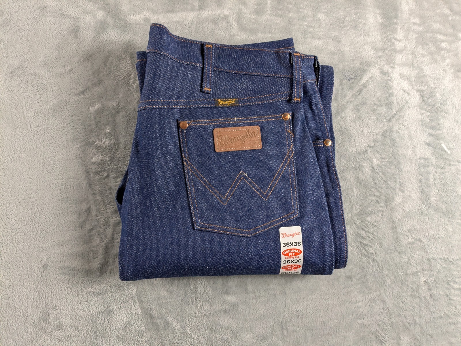 Men 36x36 Blue 13mwz Pro Rodeo Cowboy Cut Usa 90s Deadstock