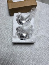 2 Pcs Ceramic Bird Toilet Bolt Cover Decorative Replacement Caps Bathroom II