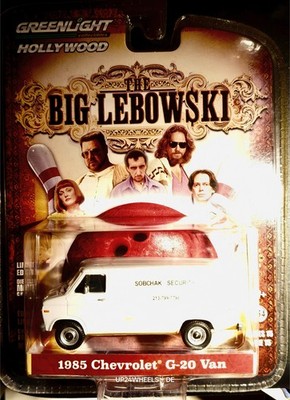 Greenlight 1/64 Hollywood Series Big Lebowski Chevy Van Ungeöffnet John Goodman