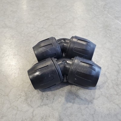 Aircom Quick Line QLGO45PA020 45° Elbow PA 20MM Lot of 2