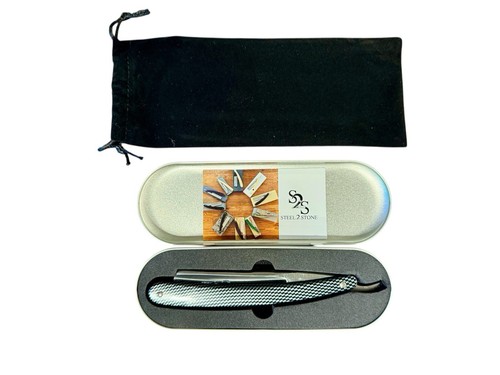 Straight Razor “Steel 2 Stone”-Natural Vintage Coticule Edge + One Free Re-Hone - Picture 3 of 3