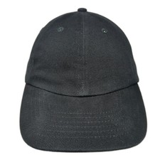 Chef Works Baseball Cap Black One Size Cotton Slideback Hat Professional Blank