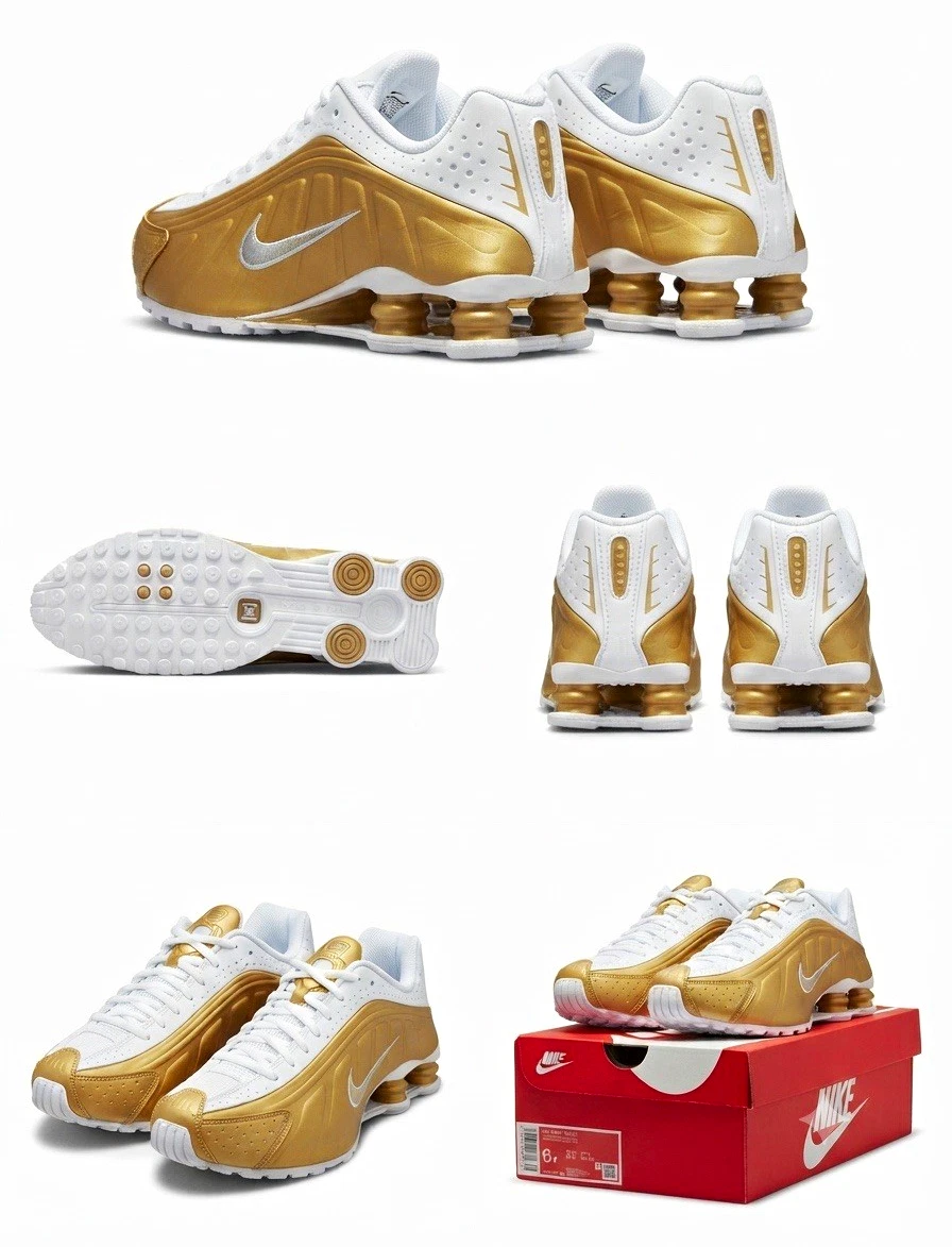 nike shox white gold products for sale | eBay