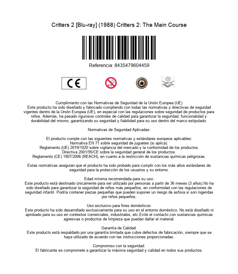 Critters 2 [Blu-ray] (1988) Critters 2: The Main Course - Bild 4 von 4