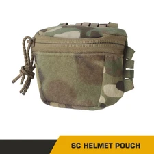 TACTICAL SC Style Helmet Rear Bag Pouch NVG Counterweight Battery Pouch