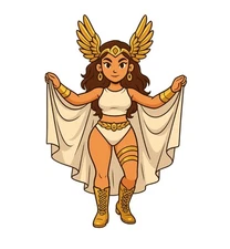 AEW Megan Bayne Wrestling Water Resistant Sticker WWE WWF WCW