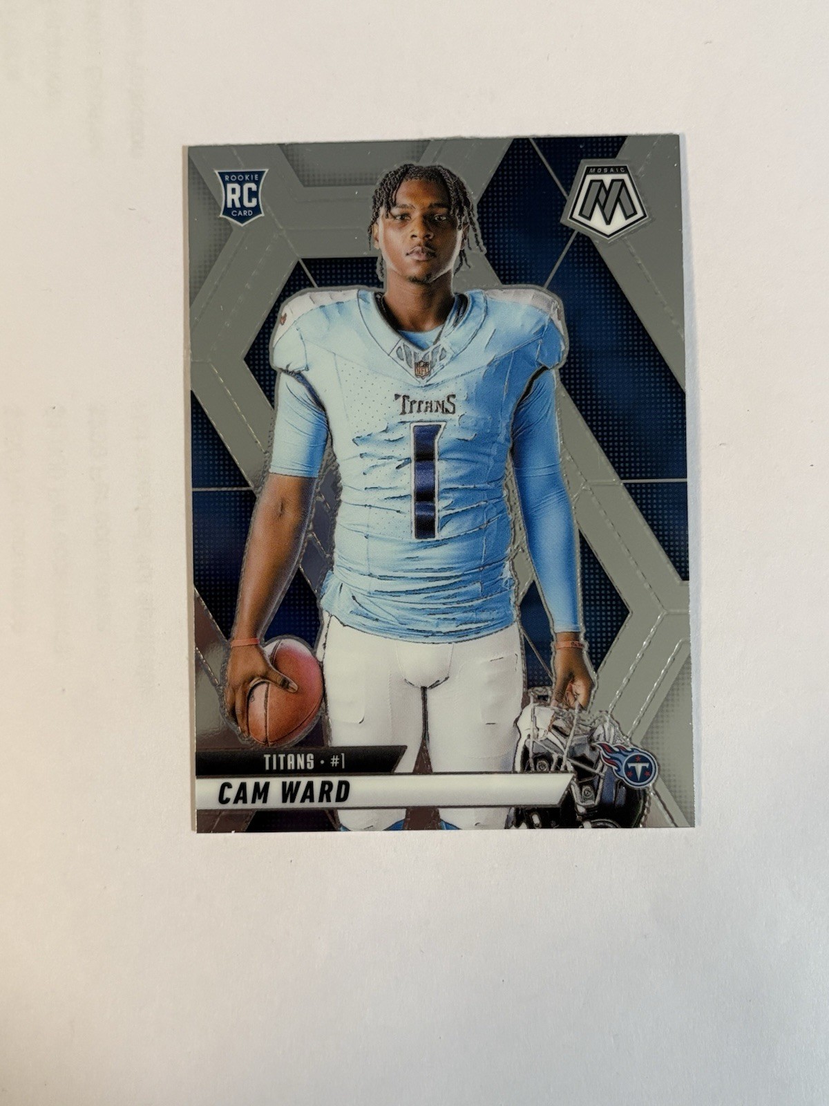 2025 Panini Mosaic Cam Ward Rookie Variation RC #272 Titans