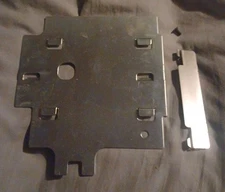 Sega CD Model 2 Genesis Game System Metal Mounting Plate & Shield & Screw ONLY