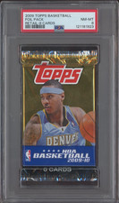 2009 Topps Basketball Retail 8 Cards Foil Pack NM-MT PSA 8