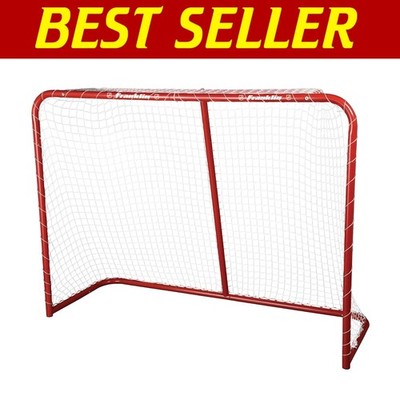 Heavy-Duty 54'' Street Hockey Goal for Kids - All-Weather Performance