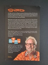 Shag Tiki Bio Exhibition Event Card~Palm Springs Shag Store~Josh Agle~