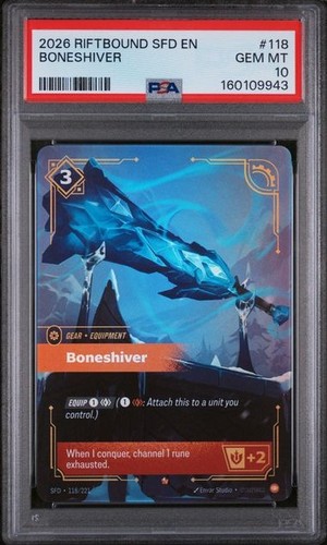 Boneshiver graded PSA 10 for sale on eBay