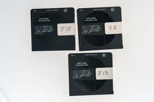 3x Taiyo Yuden Black 80 MiniDiscs – Promo "Not for Sale" Japan – Rare Unbranded
