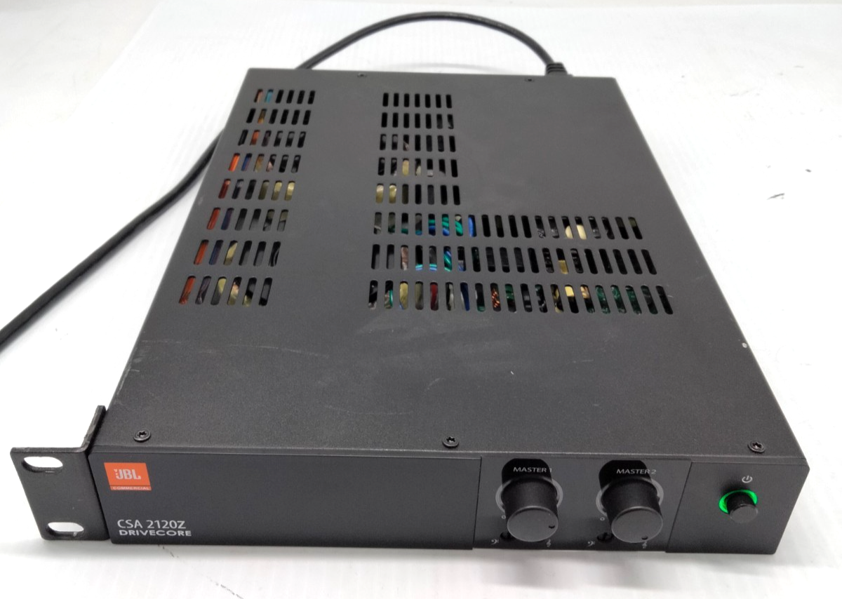 JBL CSA 2120Z 2-Channel 120W Commercial Amplifier Amp DriveCore | eBay
