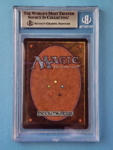 Tropical Island Revised MTG Dual Land Reserved List Graded BGS QUAD 8.5... - Picture 2 of 2