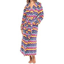 ADR Alexander Del Rossa Robe Long Plush Hooded Soft Loungewear S/M NWT