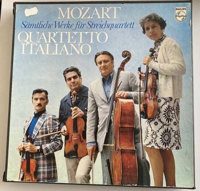 Philips 9 LP Set: Mozart sämtliche Streichquartette: Quartetto Italiano