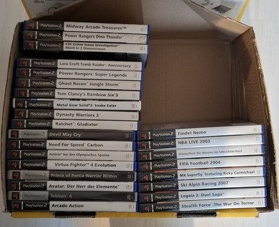 PS2 Spielesammlung TOP-Auswahl