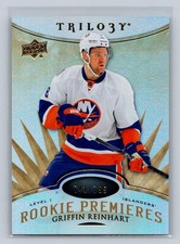 2014  Upper Deck Trilogy #126 Griffin Reinhart 741 /799 RC New York Islanders