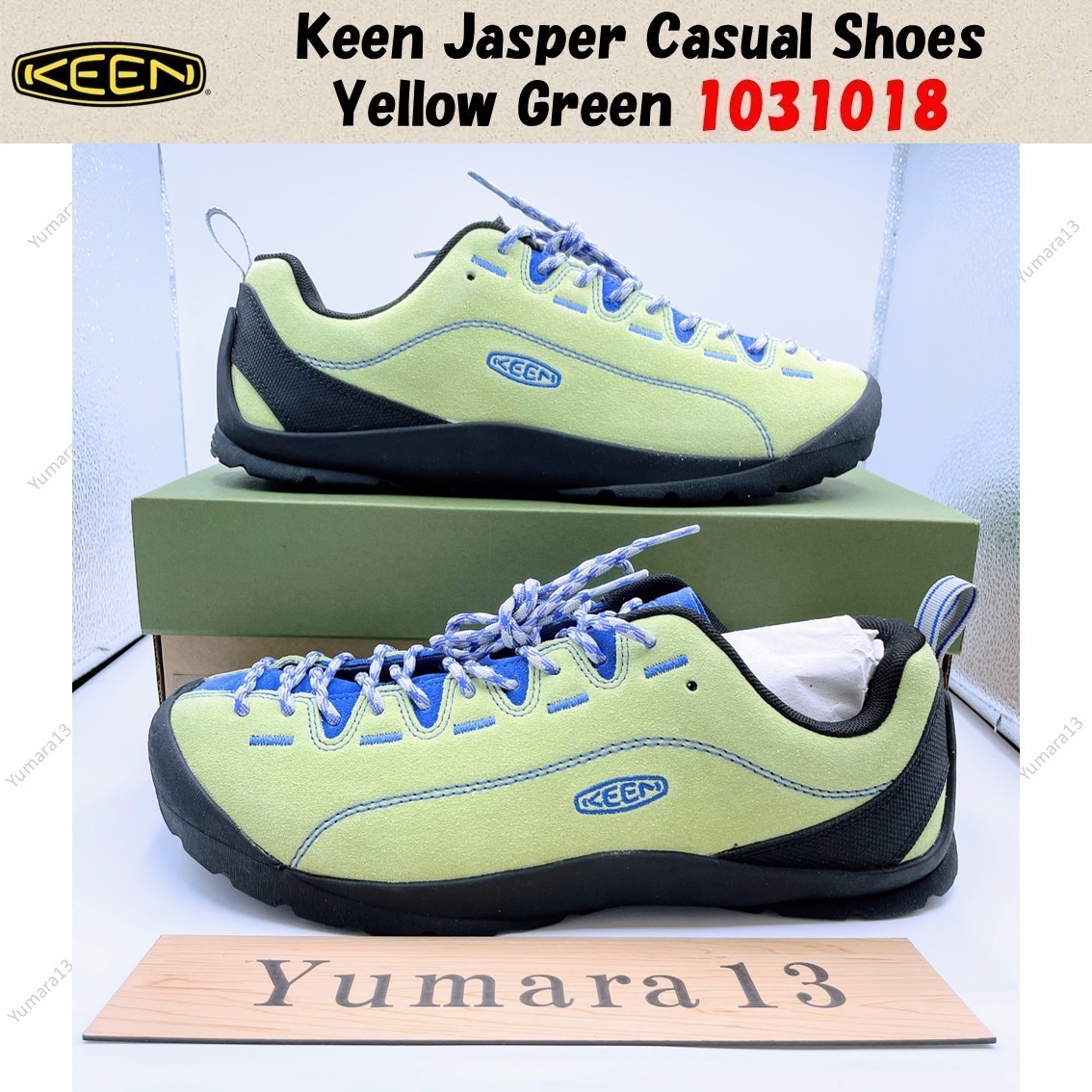 Keen Jasper Casual Shoes Yellow Green 1031018 Men's Size | eBay