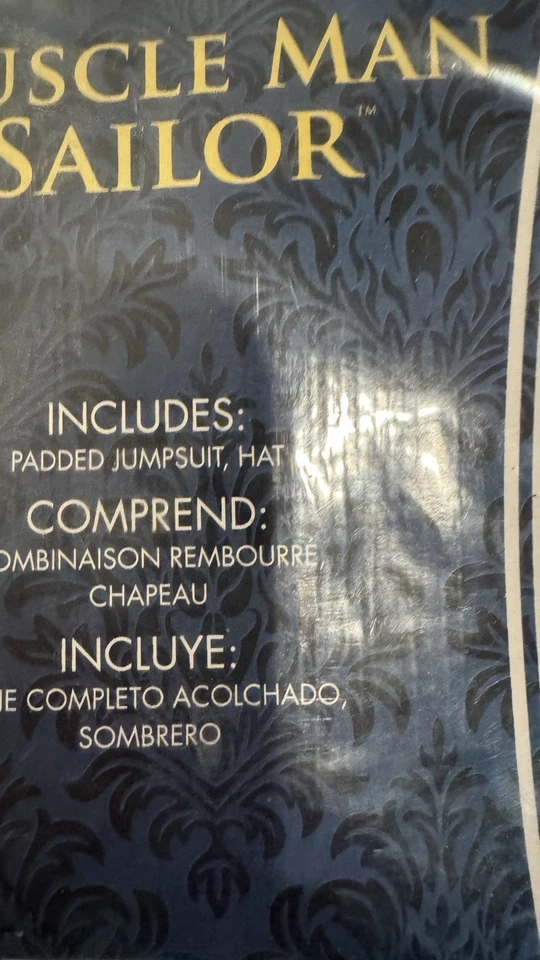 Rubíes Opus Colección Hombre Musculoso Marinero Halloween Disfraz Niño Talla Pequeña 4-6 Foto 2 de 3