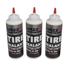 MASSFX Premium Flat Tire Sealant 32 oz - Prevents & Seals - Made in USA (3 pk)
