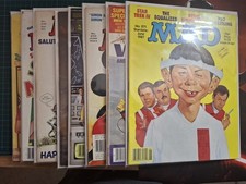 Mad Magazines : 8 English Magazines 1980s Bag...