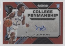 2023 Panini Prizm Draft Picks College Penmanship Red /149 Leaky Black Auto 0o6v
