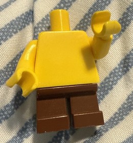 LEGO Spongebob Squarepants Minifigure bob021 Grinning From 3833! Retired! Rare!