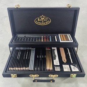Royal & Langnickel Set Acquerelli In Astuccio Metallico: 12 Tubetti Da 12ml, 2 Pennelli E Matita – Kit Completo Per Artisti E Principianti
