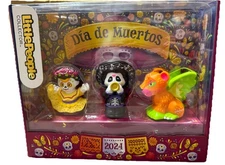 Mattel Little People Collector Día de Muertos Special Edition Figure Set Of 3