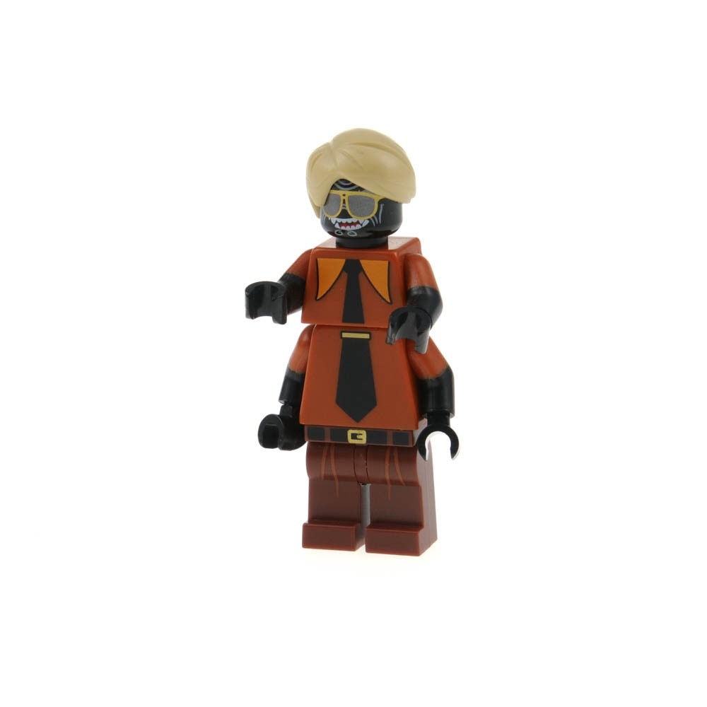 1x LEGO Ninjago Movie Flashback Garmadon Minifigure Beige Hair