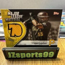 Josh Bell 2021 Topps - Major League Materials #MLM-JBE Black /199 (MEM)