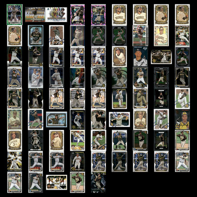 San Diego Padres Lot 77 Cards #'d,Refractors,Prizms,RCs,1sts Topps Panini MLB