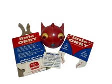 Vintage 1960's Tigrett Little Orby Wall Walking Space Creature Rocket Alien Toy