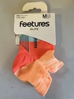 CV43 Feetures Elite Ultra Light No Show Tab Socks Size M Vibrant Reef Running
