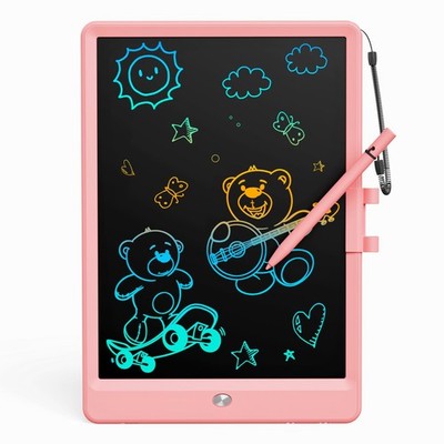 Bravokids Toys for 3 Years Old Girls Boys, LCD Writing Tablet 10 Inch Doodle ...