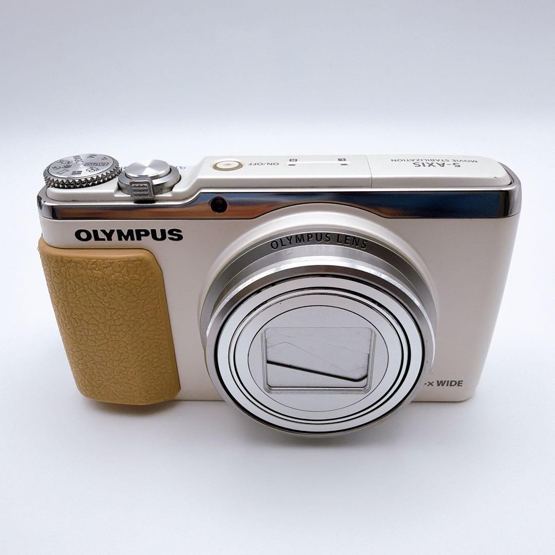Olympus STYLUS SH-60 White 24x Zoom Digital Camera Boxed Tested | eBay
