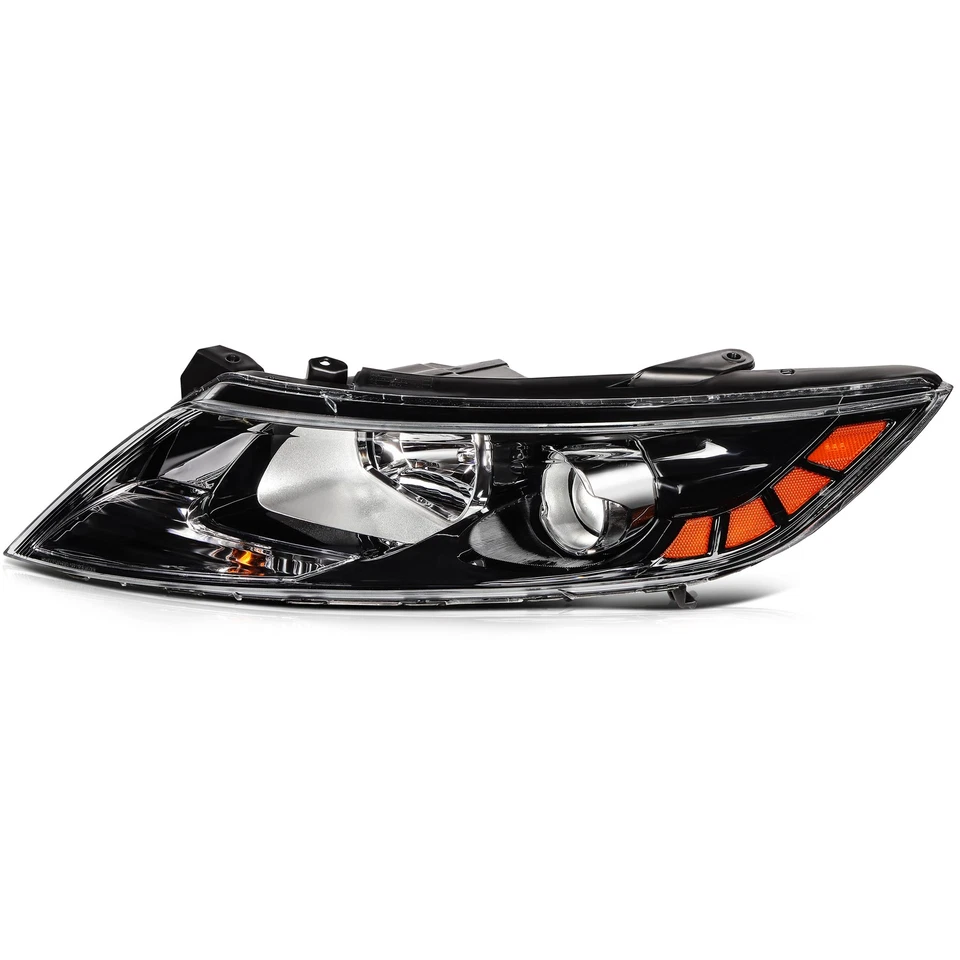 Headlamp For 2011-2013 Kia Optima Black Housing Clear Lens Headlights Assembly Foto 4 de 4