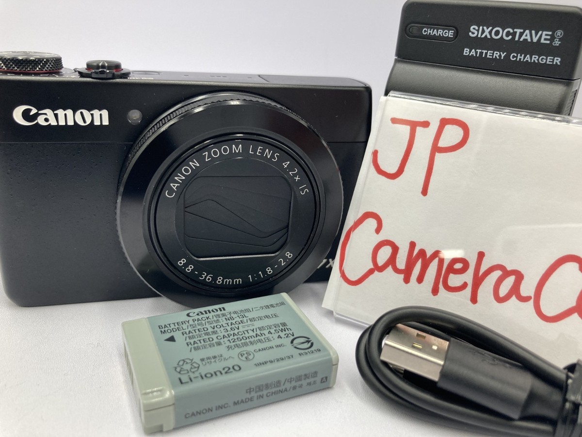 ★Canon Power Shot G7X　中古★ Canon PowerShot Power Shot G7X mark Ⅲ 3 Camera Black Made In