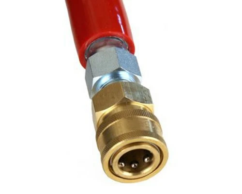 Raptor Blast 6000 PSI BLACK 2 Wire Braid Pressure Washer Hose 100' & Couplers — 第 2/3 张图片