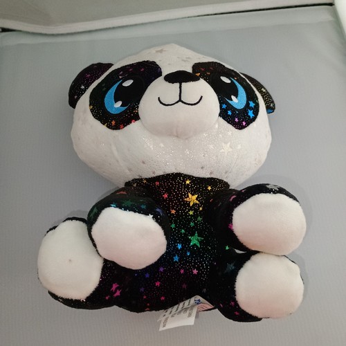 KellyToy Foliendruck Panda & rosa Engel Fisch Stofftier Regenbogen Glitzer Spielzeug - Bild 2 von 12